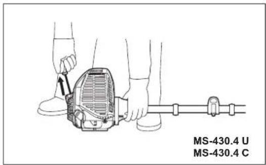 DOLMAR MS4300.4U - 4) Pompa di adescamento - 2