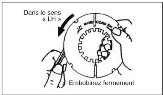 DOLMAR MS4300.4U - Remplacement du fil de nylon (ULTRA AUTOMATIQUE) - 4