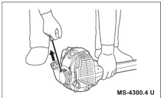 DOLMAR MS4300.4U - 4) Bomba de cebado - 3