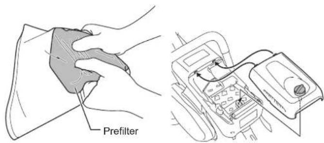 DOLMAR PC7614V - Cleaning the protection hood - 5