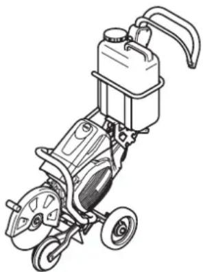 DOLMAR PC7614V - Chariot de guidage - 1