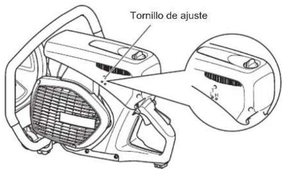 DOLMAR PC7614V - Ajuste del carburador - 2