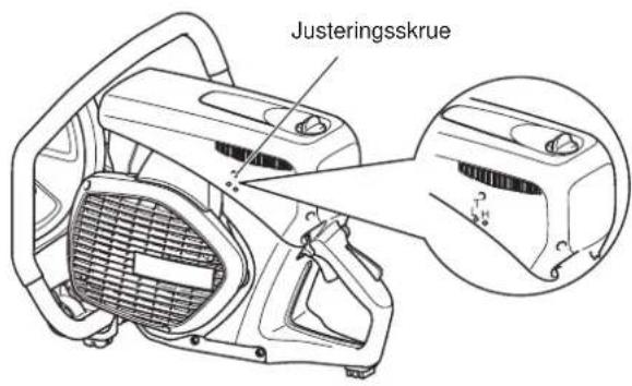 DOLMAR PC7614V - Justering af karburatoren - 2