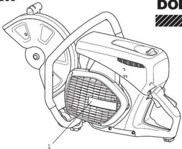 DOLMAR PC7614V - LET OP: - 9