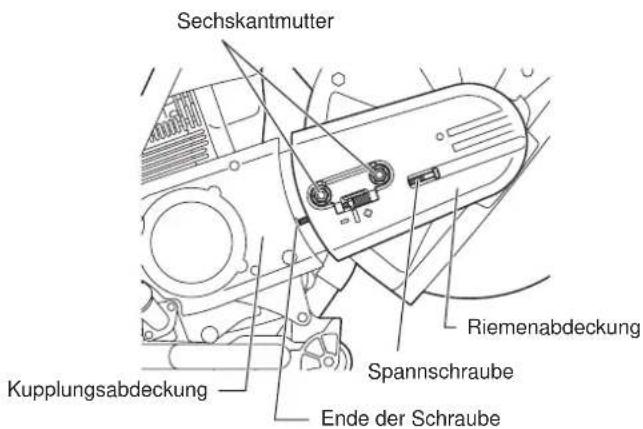 DOLMAR PC7614V - Tauschen des Keilriemens - 2