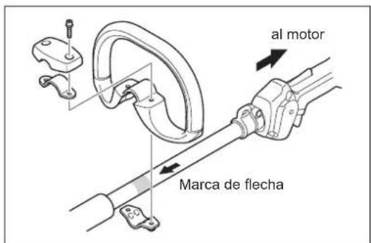 al motor Marca de flecha