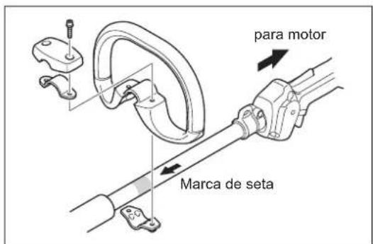 para motor Marca de seta