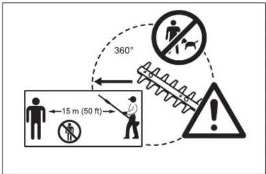DOLMAR MH246.4D - A: Startprocedure bij koude motor - 1