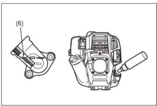 DOLMAR MH246.4D - MOTOR YAĞININ DEĞİŞTİRİLMESİ - 6