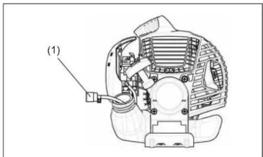 DOLMAR LT27 - Crépine d'aspiration dans le réservoir de carburant - 1