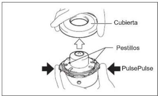 DOLMAR LT27 - Reemplazo del hilo de nylon - 2