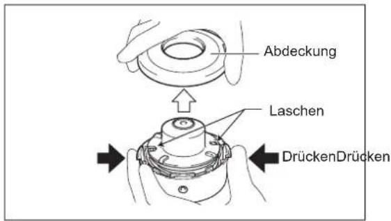 DOLMAR LT27 - Austauschen des Nylonfadens - 1