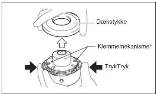 DOLMAR LT27 - Udskifting af nylonsnor - 2