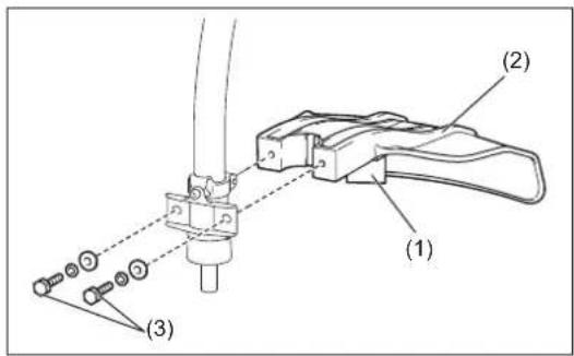 DOLMAR LT27 - MOUNTING OF PROTECTOR - 1