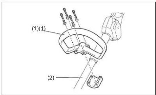 DOLMAR LT27 - Für Modelle mit Bügelgriff - 1