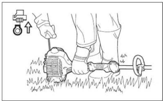 DOLMAR LT27 - Avviamento a caldo - 4