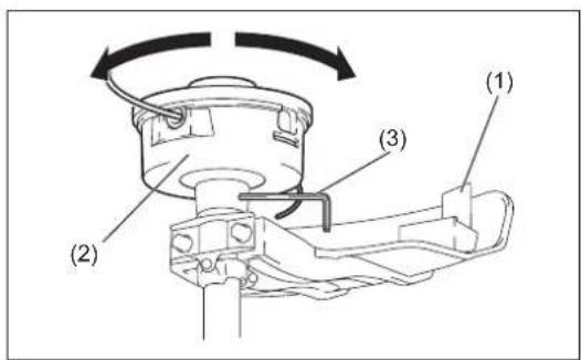 DOLMAR LT27 - Be sure to use genuine DOLMAR nylon cutting head. - 1