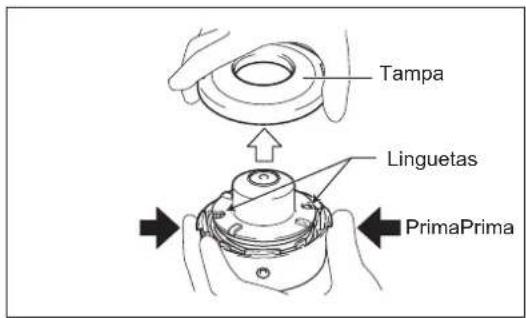 DOLMAR LT27 - Substituir o fio de nylon - 2