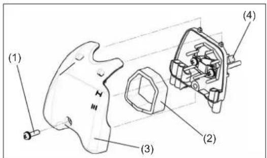 DOLMAR LT27 - Limpieza del filtró de aire - 1