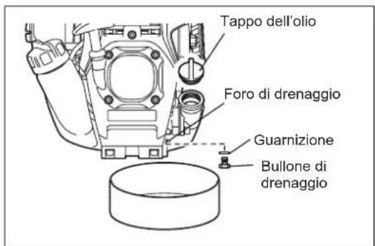 Tappo dell'olio Foro di drenaggio Guarnizione Bullone di drenaggio