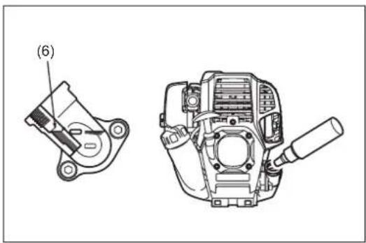 DOLMAR MH246.4DF - WECHSELN DES MOTORÖLS - 6