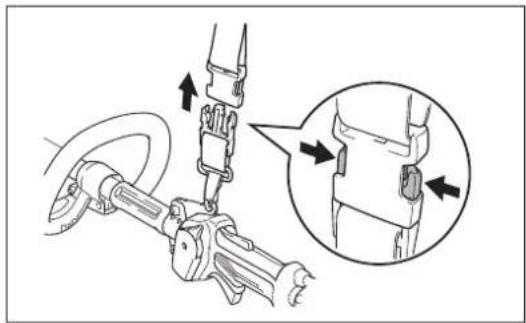DOLMAR MS248.4C - Abnehmen des Schultergurts - 1