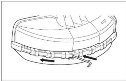 DOLMAR MS248.4C - Pour la tête à fils de nylon (pour le dispositif de protection de type a) - 2