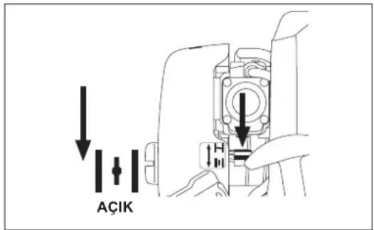 DOLMAR MS248.4C - Örneğin kılı aylarinda vb. motorun calişması zorlaşirsa - 2
