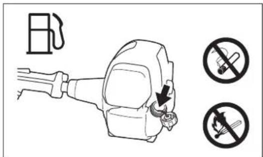 DOLMAR MS248.4C - Brandstof bijvullen - 5