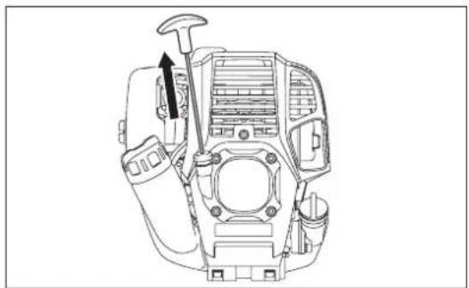 DOLMAR MS248.4C - A: Soguk baslatma - 3