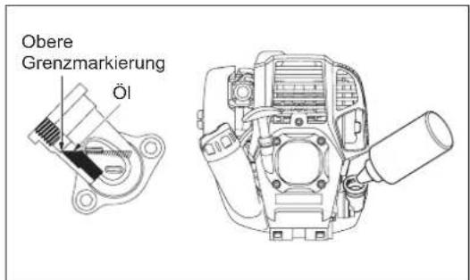 DOLMAR MS248.4C - WECHSELN DES MOTORENÖLS - 6