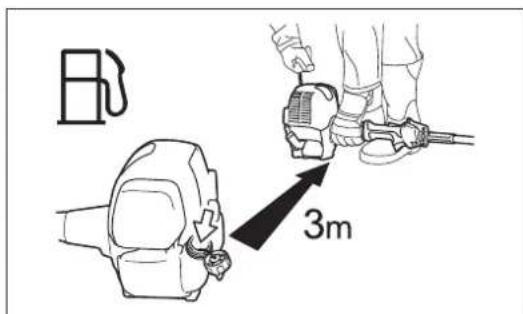 DOLMAR MS248.4C - Yakit doldurma - 6