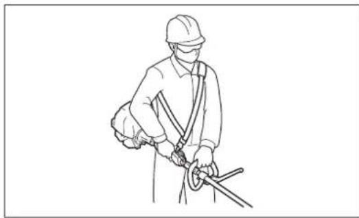 DOLMAR MS248.4C - Pafyldning af brandstof - 2