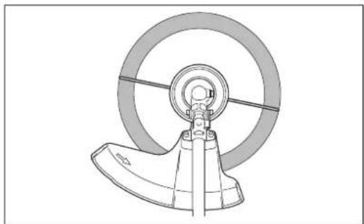 DOLMAR MS248.4C - Nylon cutting head operation - 1