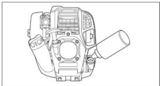 DOLMAR MS248.4C - Ponto 1 sobre a Substituição do oleo: "Indicador do nível de oleo" - 4