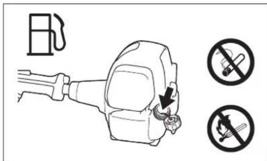 DOLMAR MS248.4C - Yakit doldurma - 5