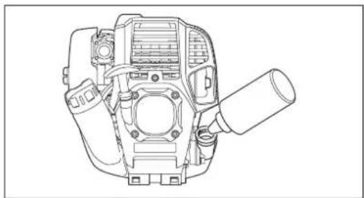DOLMAR MS248.4C - Punto 1 della sostituzione dell'olio: "Indicatore del livello dell'olio" - 4
