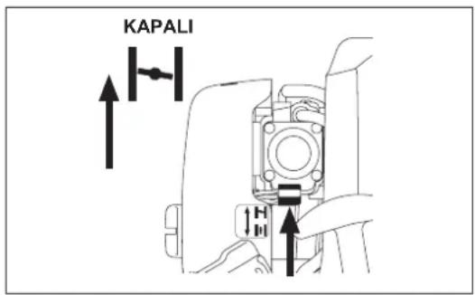 DOLMAR MS248.4C - Örneğin kılı aylarinda vb. motorun calişması zorlaşirsa - 1