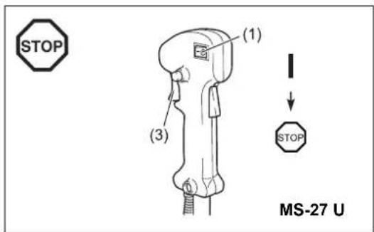 DOLMAR MS27U - Durdurma - 1