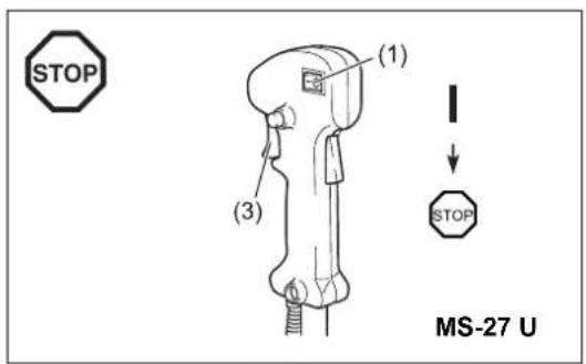 DOLMAR MS27U - Stoppen - 1