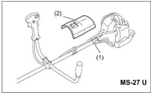 DOLMAR MS27U - Para modelos con el asidero en forma de U - 5
