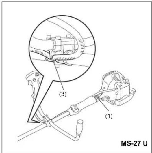 DOLMAR MS27U - Per i modelli con impugnatura a U - 6