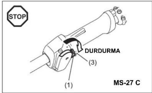 DOLMAR MS27U - Durdurma - 2