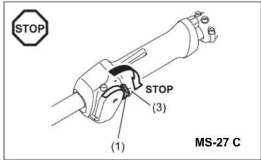 DOLMAR MS27U - Arrêt - 2