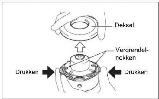 DOLMAR MS27U - De nylondraad verrangen - 2