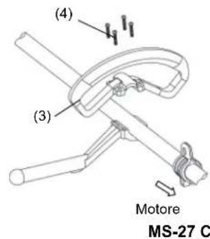 DOLMAR MS27U - Per il modello con impugnatura ad anello - 2
