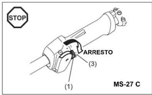 DOLMAR MS27U - Arresto - 2