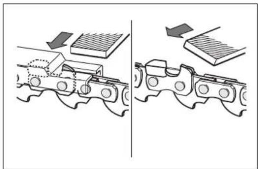 DOLMAR PS352TLC - Feilen und Feilenführung - 3