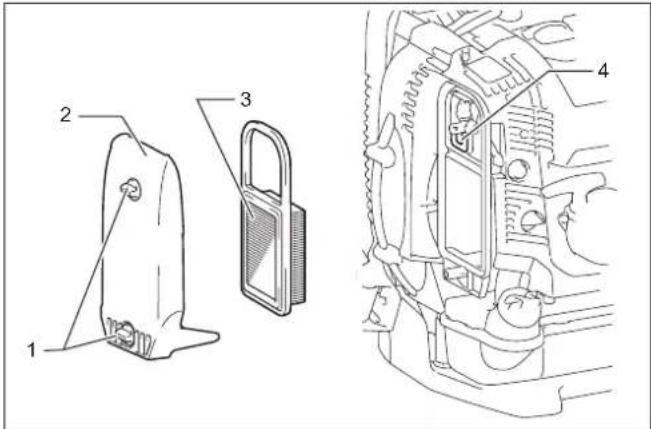 DOLMAR PB7660.4 - Procedura di pulizia - 1