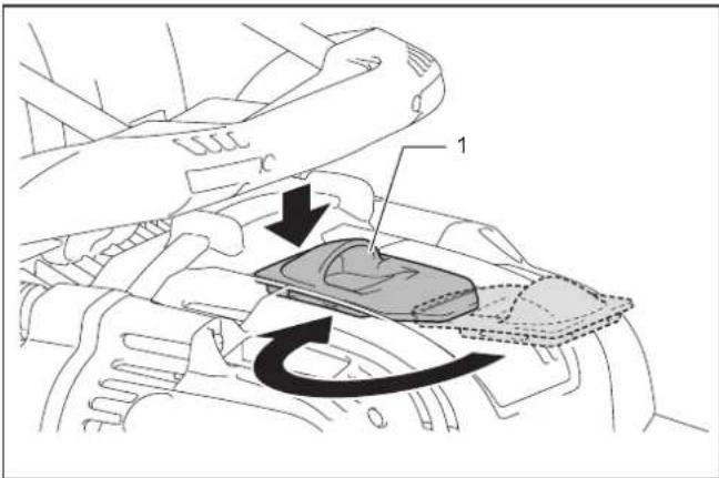 DOLMAR PB7660.4 - Checking the spark plug - 5